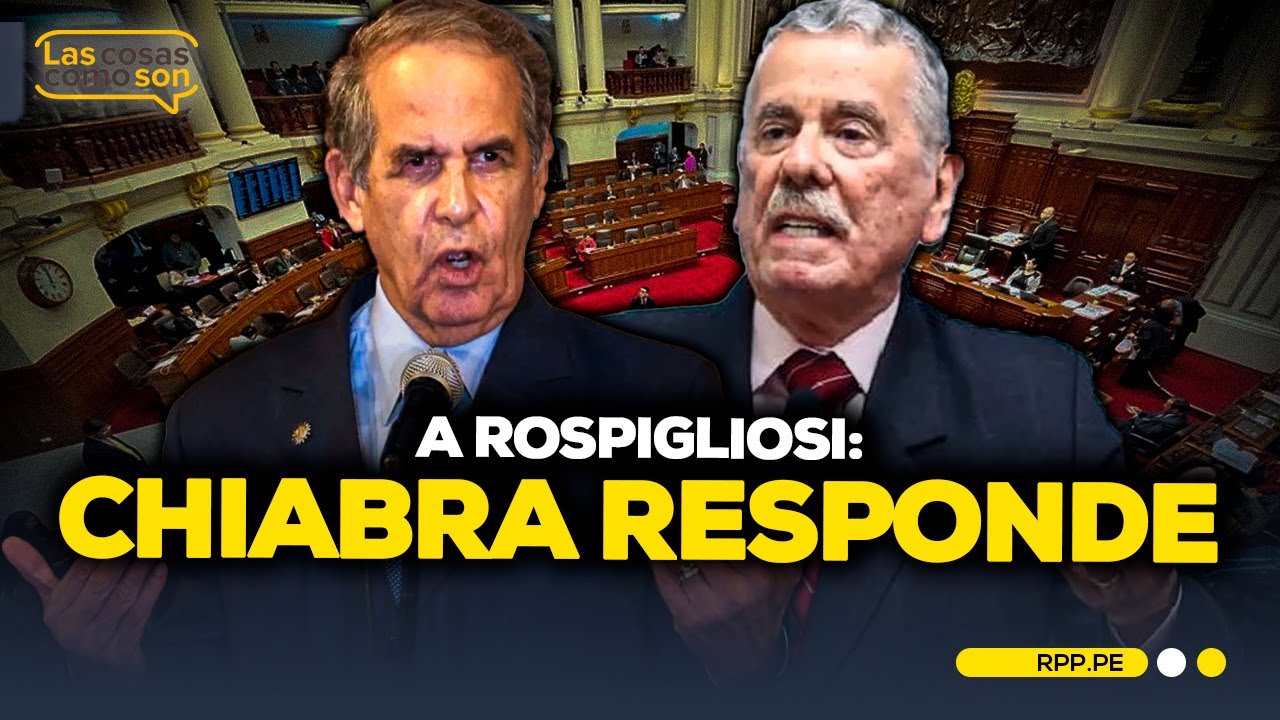 CHIABRA VS ROSPIGLIOSI: Congresistas ENFRENTADOS por ley de ascenso en la PNP 