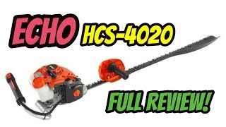 ECHO HCS-4020 Review | Is It Any Good? | Commercial Hedge Trimmer