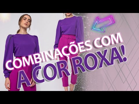 Vídeo: Roxo e vermelho combinam?