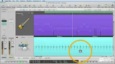 Flex Time Editing - Slicing a Kick Drum