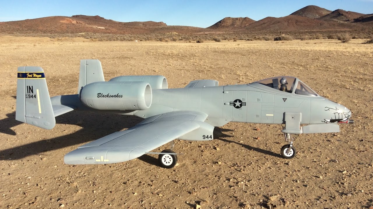 Freewing Twin 80mm A10 Hard Landing Test YouTube