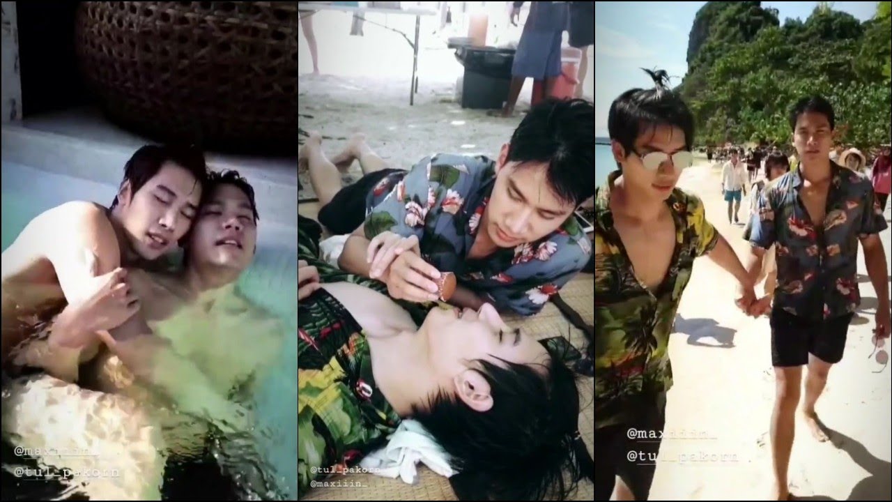 MaxTul - Instagram Stories of Each Other part 18 #MaxTulInKrabi