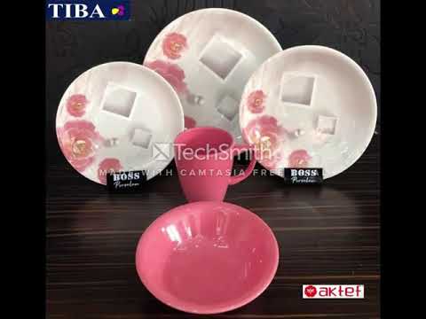 اطقم عشاء تركي 30قطعه بورسلين 10اشكال من الرقي والإبداع