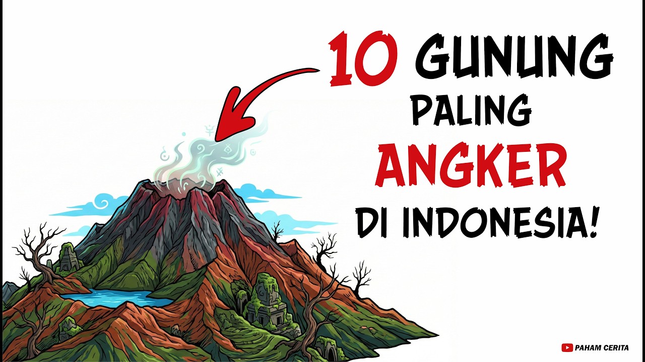 Pendaki Wajib Nonton‼️ 10 Gunung Paling Angker Di Indonesia | Kisah Mistis dan Misteri‼️