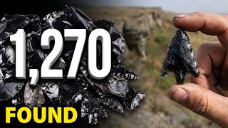 How Did 1,270 Obsidian Pieces Reach Alberta?