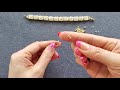 DIY水晶手链，DIY串珠 crystal beads bracelet DIY