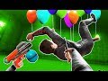 I Go Crazy with the Balloon Gun and a Machete in Boneworks VR Sandbox!