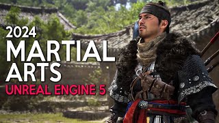 New MARTIAL ARTS Games in UNREAL ENGINE 5 and Unity coming out in 2024