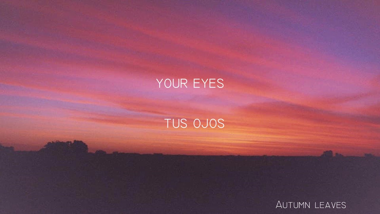 My mother's eyes - Alec Benjamin (Sub. Español/Inglés) - YouTube
