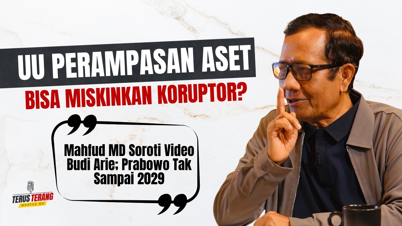 MAHFUD MD BICARA “SEBELUM 2029”, VIDEO BUDI ARIE–JOKOWI HINGGA RUU PERAMPASAN ASET