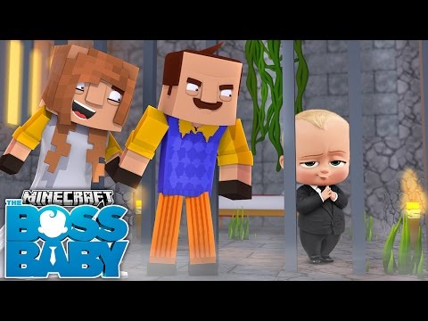Minecraft BOSS BABY - THE NEIGHBOUR ADOPTS THE BOSS BABY - Donut the Dog Minecraft Roleplay