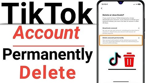 TikTok Account Permanently Delete Kaise Karen | TikTok ID Delete Karne Ka Asaan Tarika 2025