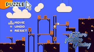 A Short Bike (Picotron) Free Expert Level Pixel Art Puzzle Game Walkthrough Solution Help screenshot 5