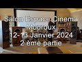 Salon accuphase  atc fyne audio  hifirose chez espace cinema le 1213 janvier 2024  2 me partie