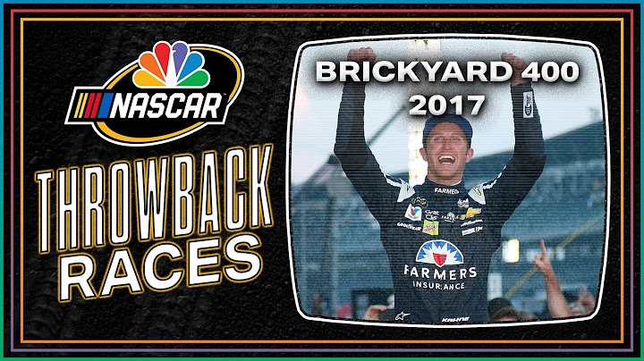 NASCAR Throwback Race condensed: 2017 Brickyard 400 Indianapolis Motor Speedway | Motorsports on NBC