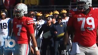 Video appears to show suspended Michigan staffer on sidelines of 2022 game against Ohio State