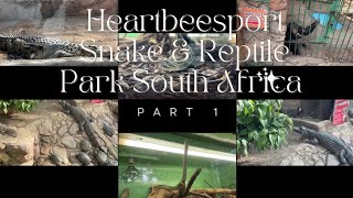 Trip to Heartbeesport Snake & Reptile Park animals ke saath mein Fun Moj masti 😌😎🐍🐅🐆🐰