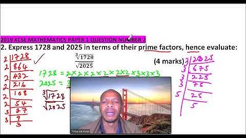 (P)2019 kcse maths section 1 review.1