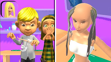 Doll Makeover - All Levels Mobile Gameplay Walkthrough Android, iOS Game New Level F5GT