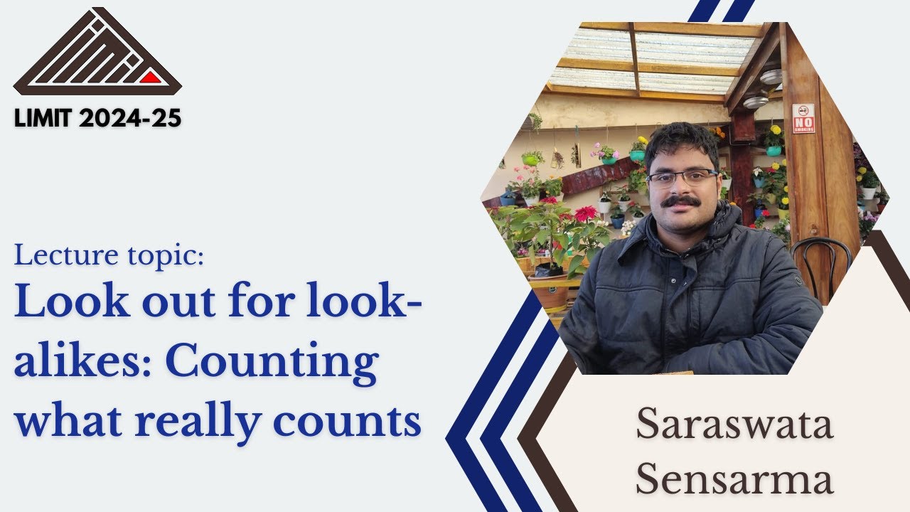 Look out for look-alikes: Counting what really counts by Saraswata Sensarma