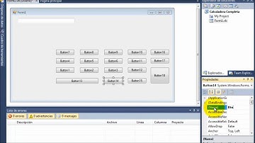 Calculadora Completa en Visual Studio 2010 Parte 1/2
