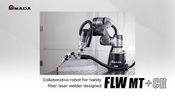 Collaborative robot for handy fiber laser welder. FLW-MT + CR