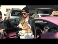 X17 EXCLUSIVE - Paris Hilton Takes Dogs Out And Plays Musical Chairs With Luxury Cars