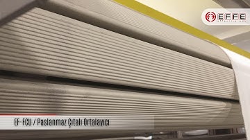 EFFE Fabric Centering and Guiding Unit / Paslanmaz Çıtalı Ortalayıcı