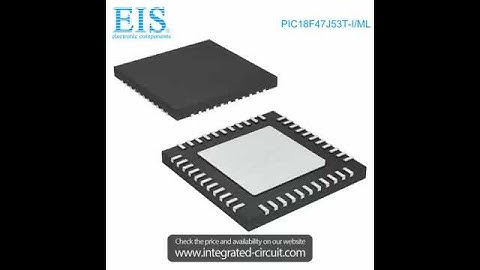 Sell PIC18F47J53T-I/ML of Microchip Technology