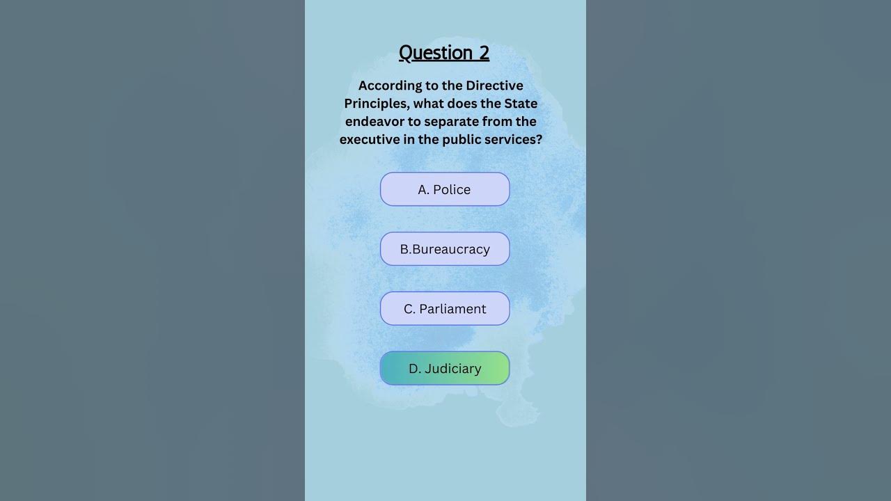 UPSC 2024 Revision Directive Principle Of State Policy study upsc 