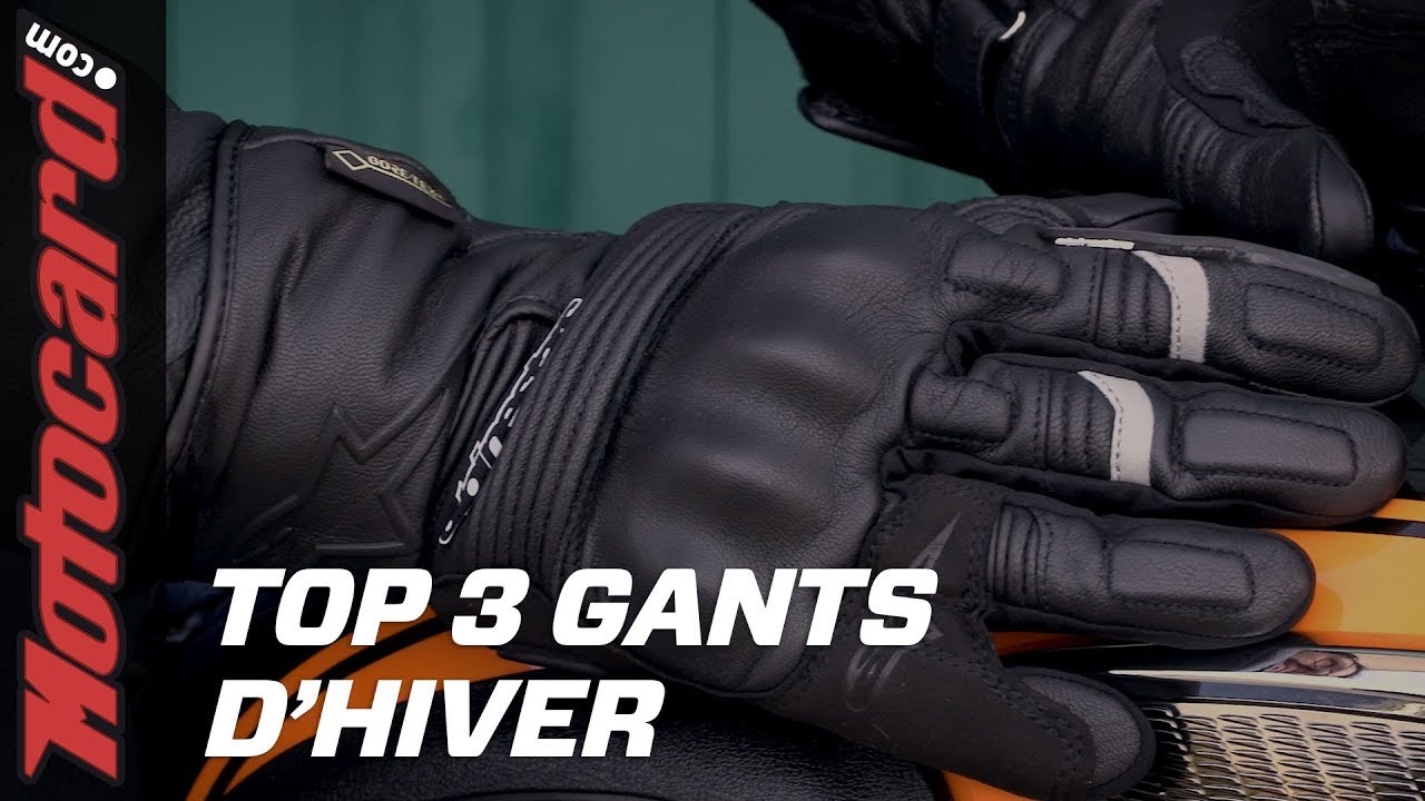 Top 3 meilleurs Gants Moto d'Hiver homologués 🏍 ❄️ 