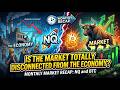 Is the Market Totally Disconnected from the Economy? Monthly Market Recap - NQ and BTC