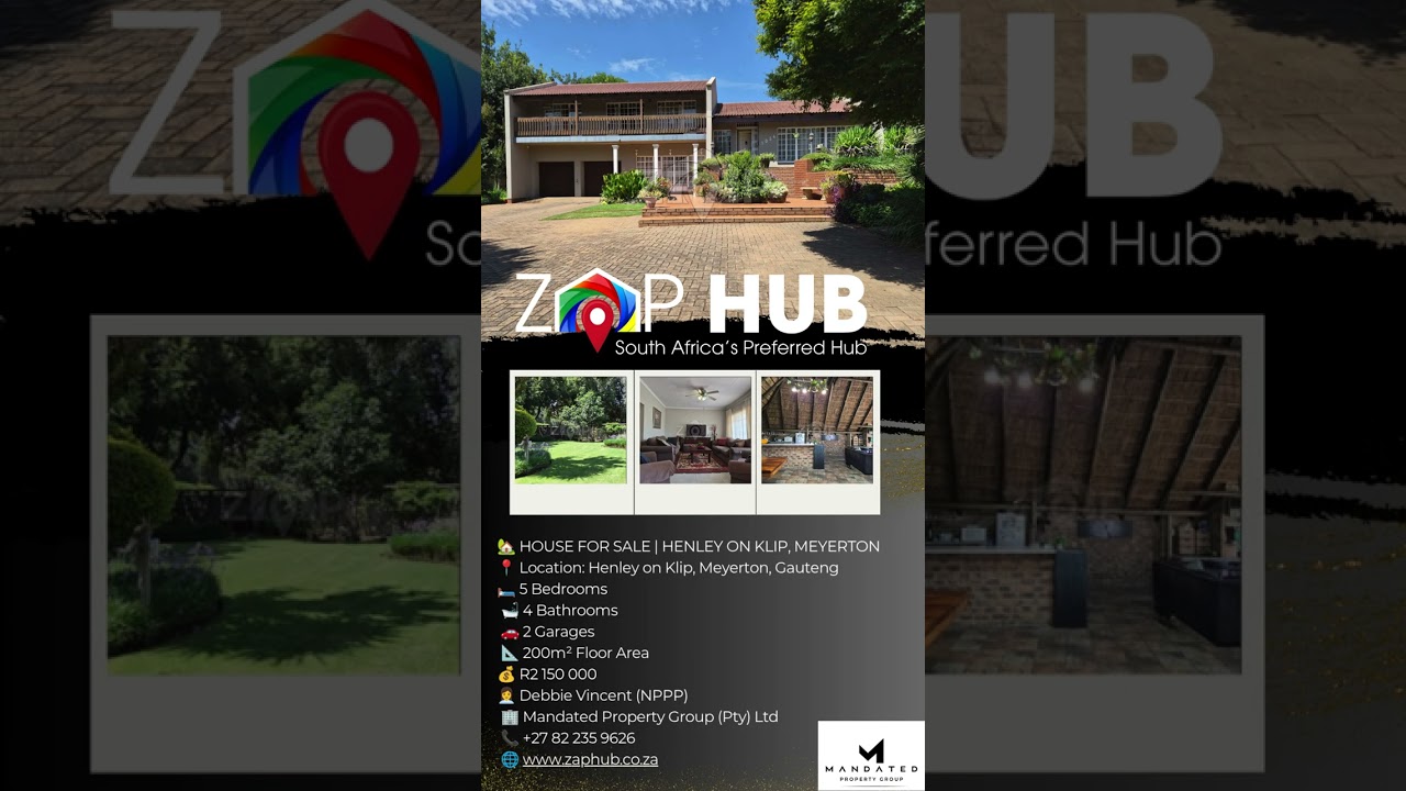 Your Next Home Could Be in Henley on Klip