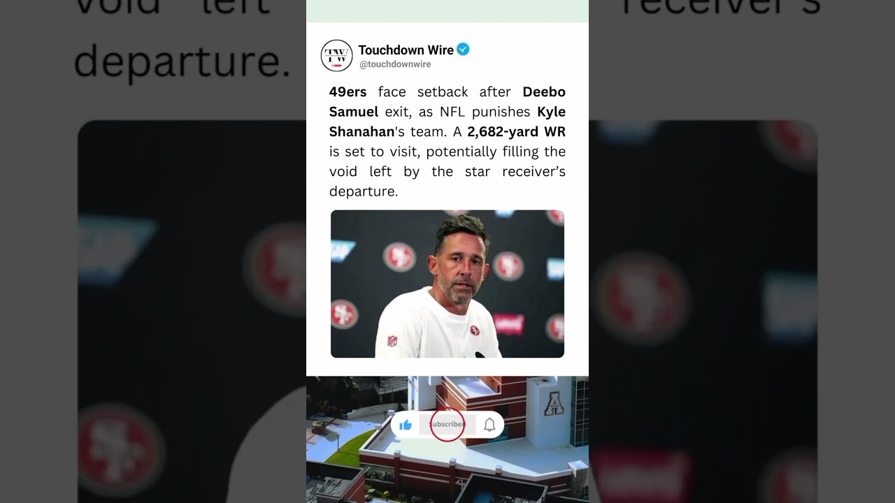 49ers Hit Hard After Deebo Exit New WR Incoming NFL Shorts