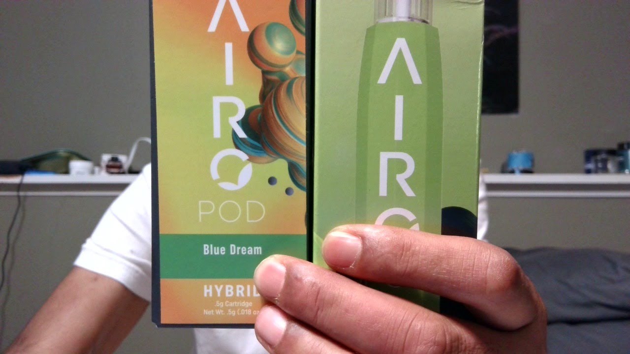 CART REVIEW: BLUE DREAM (strain series) BY AIRO + SMOKE SESSION (ILLINOIS)
