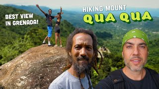 The Most INSANE Views of Grenada! Hiking Mount Qua Qua