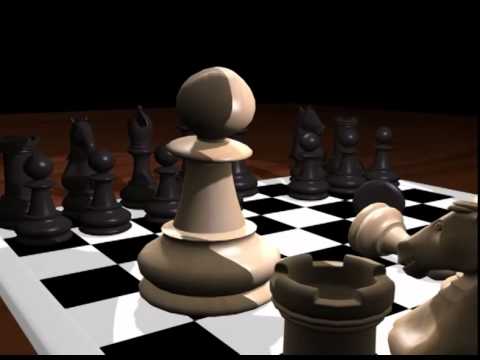 Battle Chess 3D animation Maya - YouTube