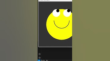 How to Draw a Rolling Eyes Emoji with Python Turtle #shorts