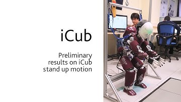 iCub - Preliminary results on iCub stand up motion - Istituto Italiano di Tecnologia (IIT)
