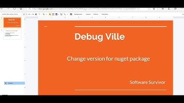 Nuget Package - Upload a new version of in house created .Net Framework package to Nuget