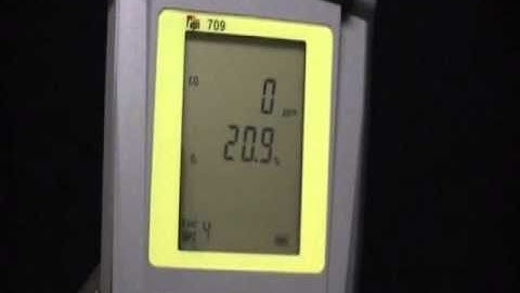 TPI 709 Combustion Gas Efficiency Analyzer