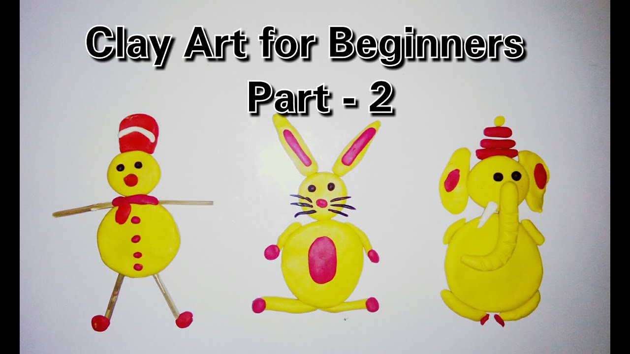 clay modelling for nursery class
