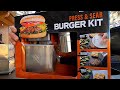 The new  redesigned blackstone griddle press  sear burger kit