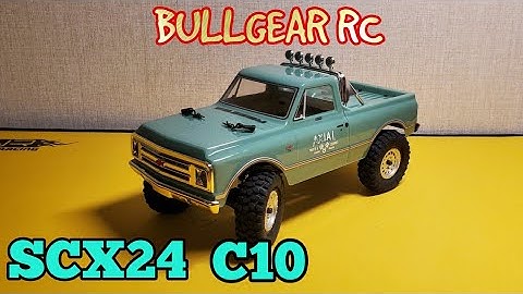 SCX24 1967 Chevy C10 Unboxing and first thoughts