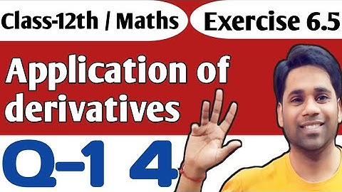Class12 Ex 6.5 Q14 Math | Chapter6 Class12  Math | Q14 Ex 6.5 Class12 Math | Ex 6.5 Q14 Class12 Math