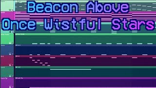 looming dark underneath - beacon above once wistful stars