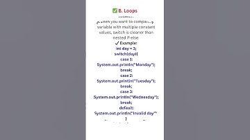 Java Control Flow Statements – Interview Questions & Answers
