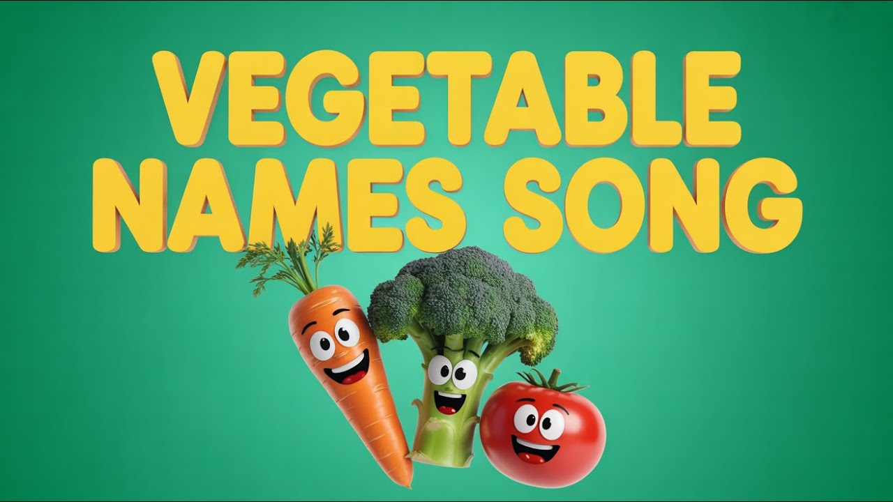 Vegetable Song for Kids | Learn Vegetables in English with Fun Music ...