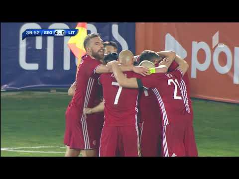 გიორგი ჩაკვეტაძის გოლი | საქართველო 4:0 ლიტვა