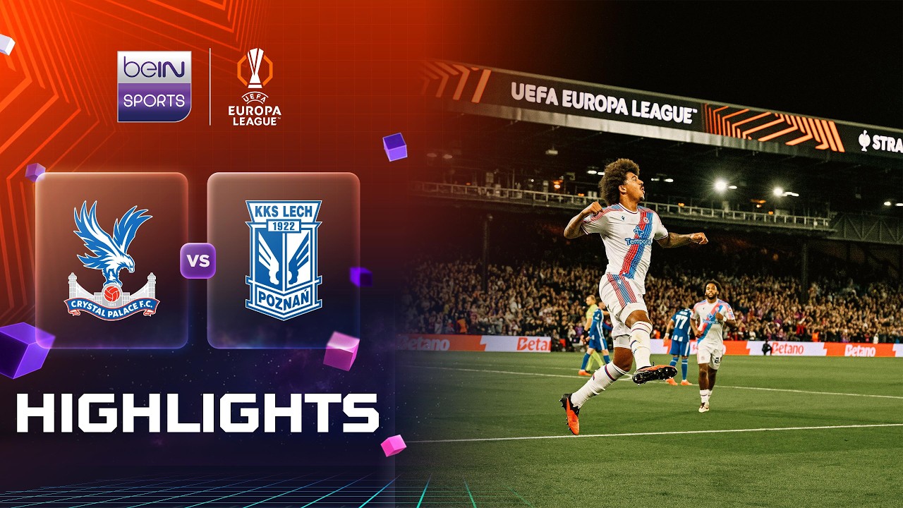 Crystal Palace 4-0 Lech Poznań | Europa League 26/27 Match Highlights